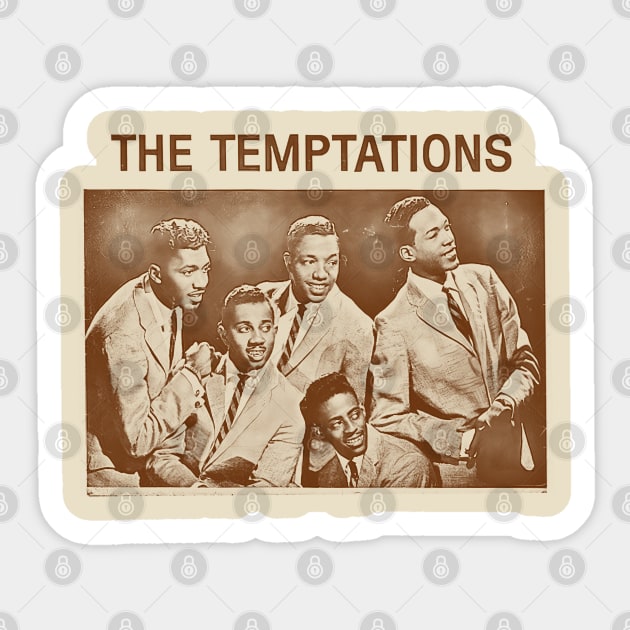 The Temptations Sticker by NMAX HERU